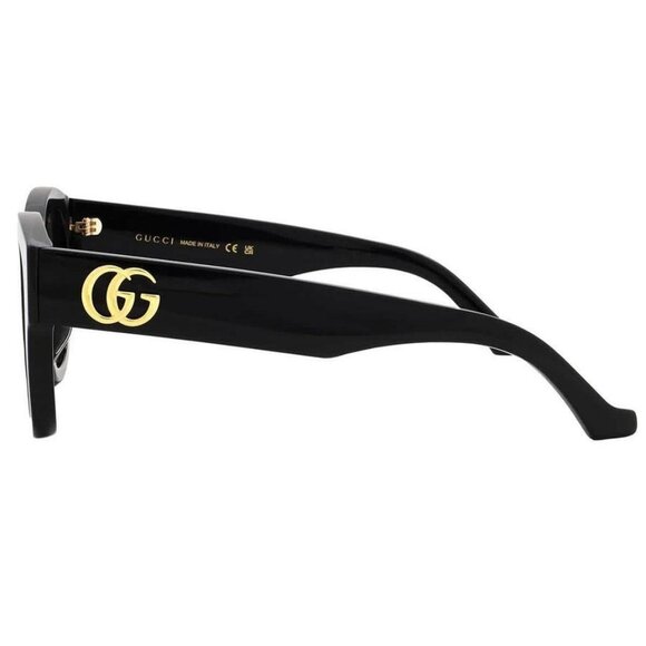 New Authentic Gucci Grey Square Ladies Sunglasses GG1550SK 001 54 GG1550SK 001 5 - Picture 4 of 6